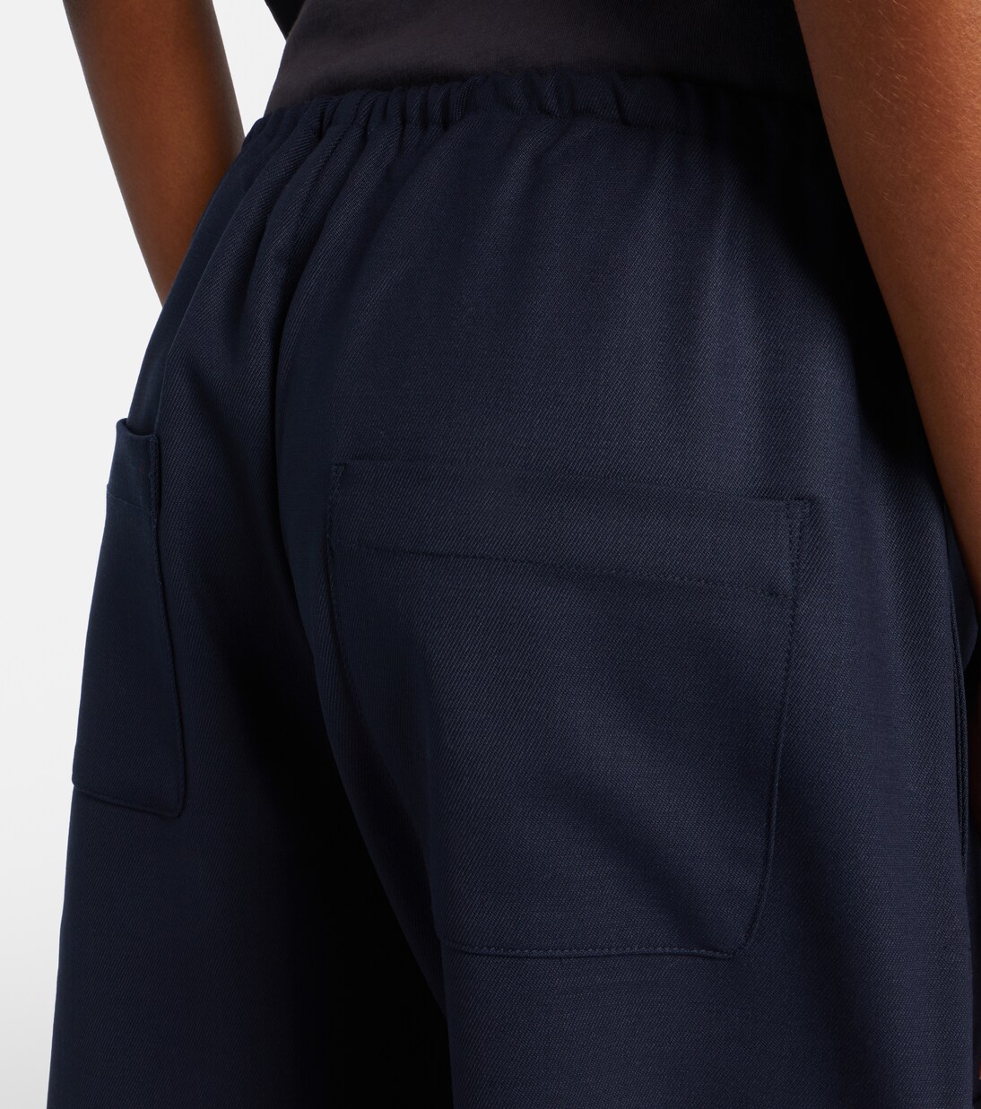 Jane wool-blend wide-leg pants | Leset