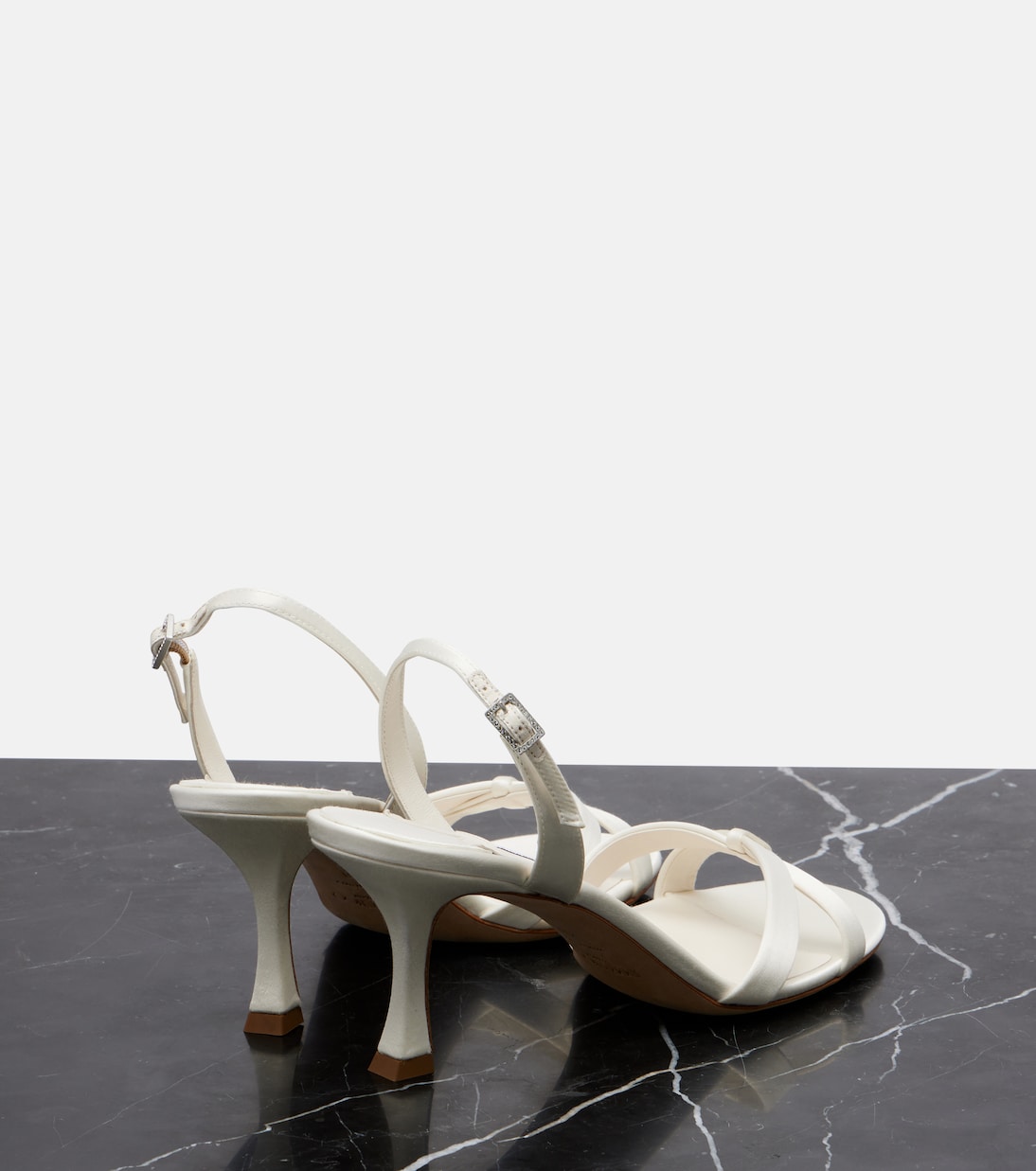 Sandalen Elsy 70 aus Satin | Jimmy Choo