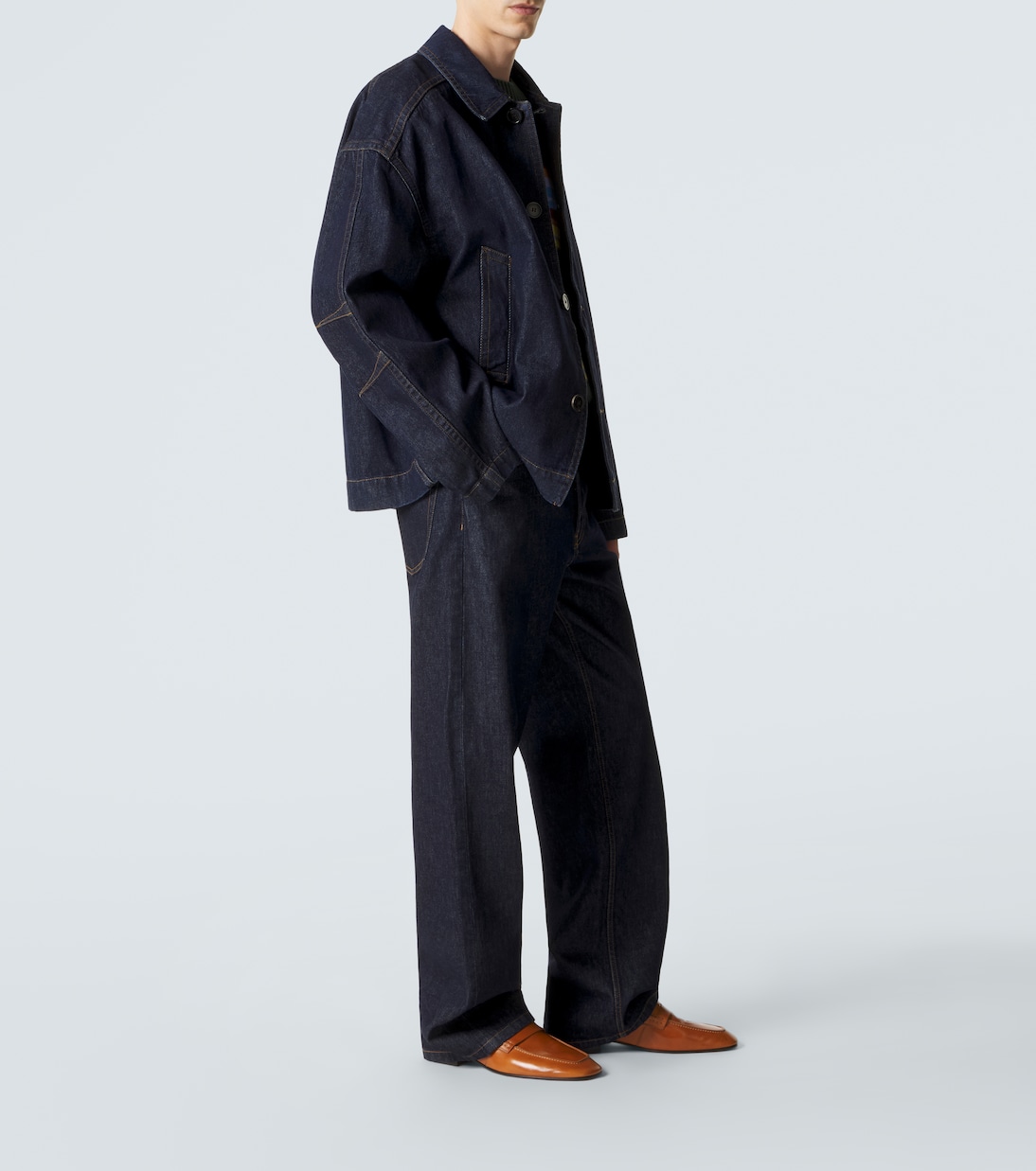 Leather penny loafers | Dries Van Noten