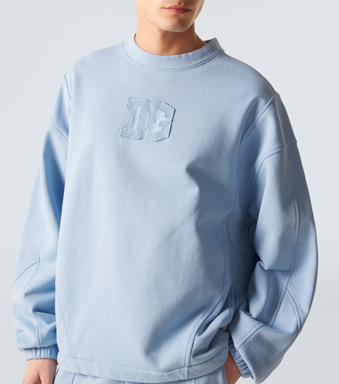 DG cotton jersey sweatshirt | Dolce&Gabbana