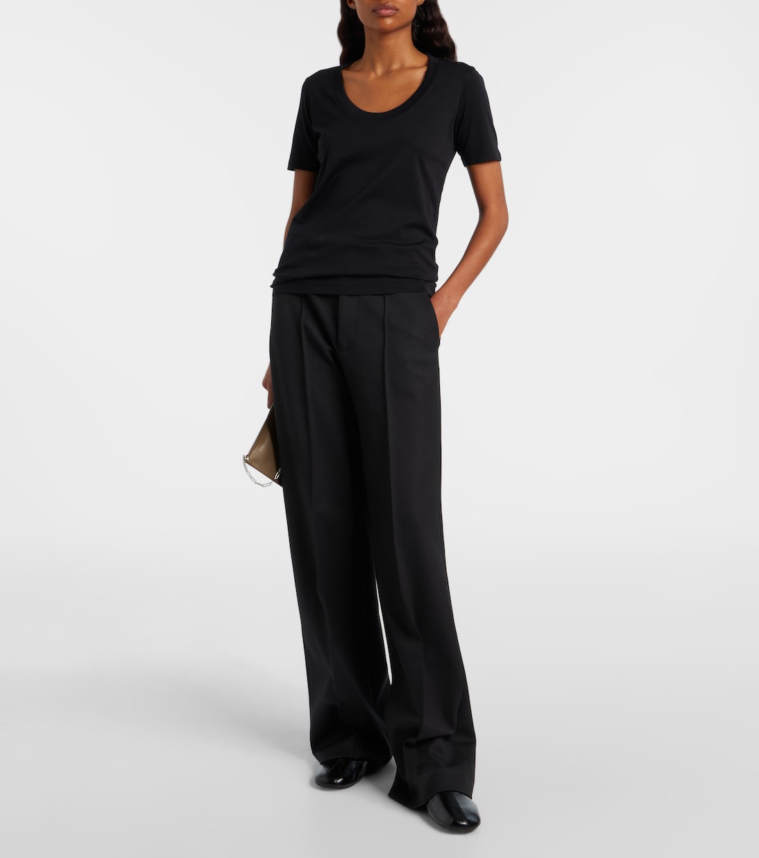 T-Shirt aus Baumwoll-Jersey | Phoebe Philo