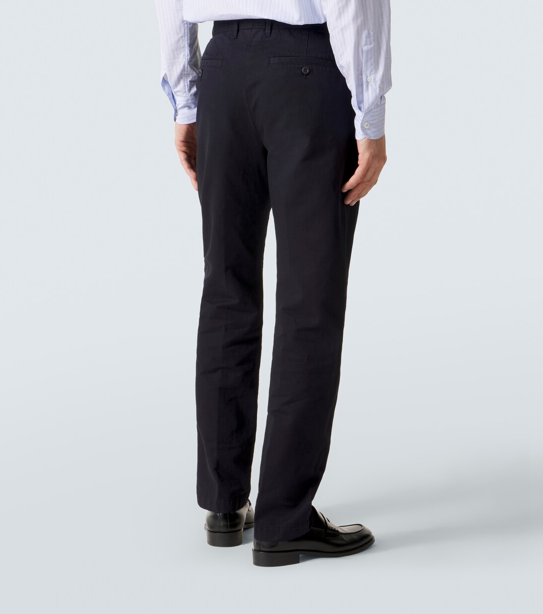 Pantaloni slim in cotone e lino | Slowear