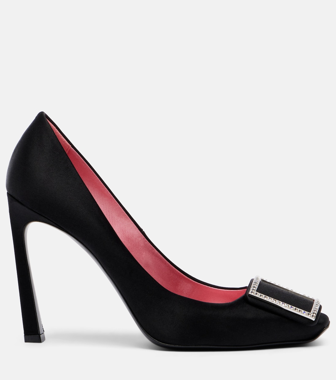 Trumpette 100 satin pumps | Roger Vivier