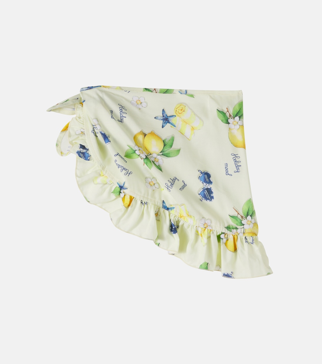 Bedruckter Pareo aus Baumwolle | Monnalisa