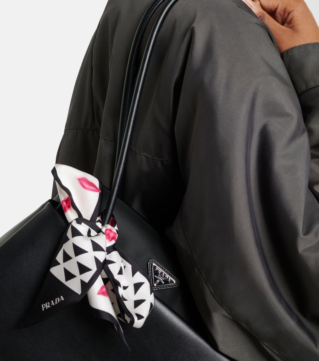 Tuch aus Seiden-Twill | Prada