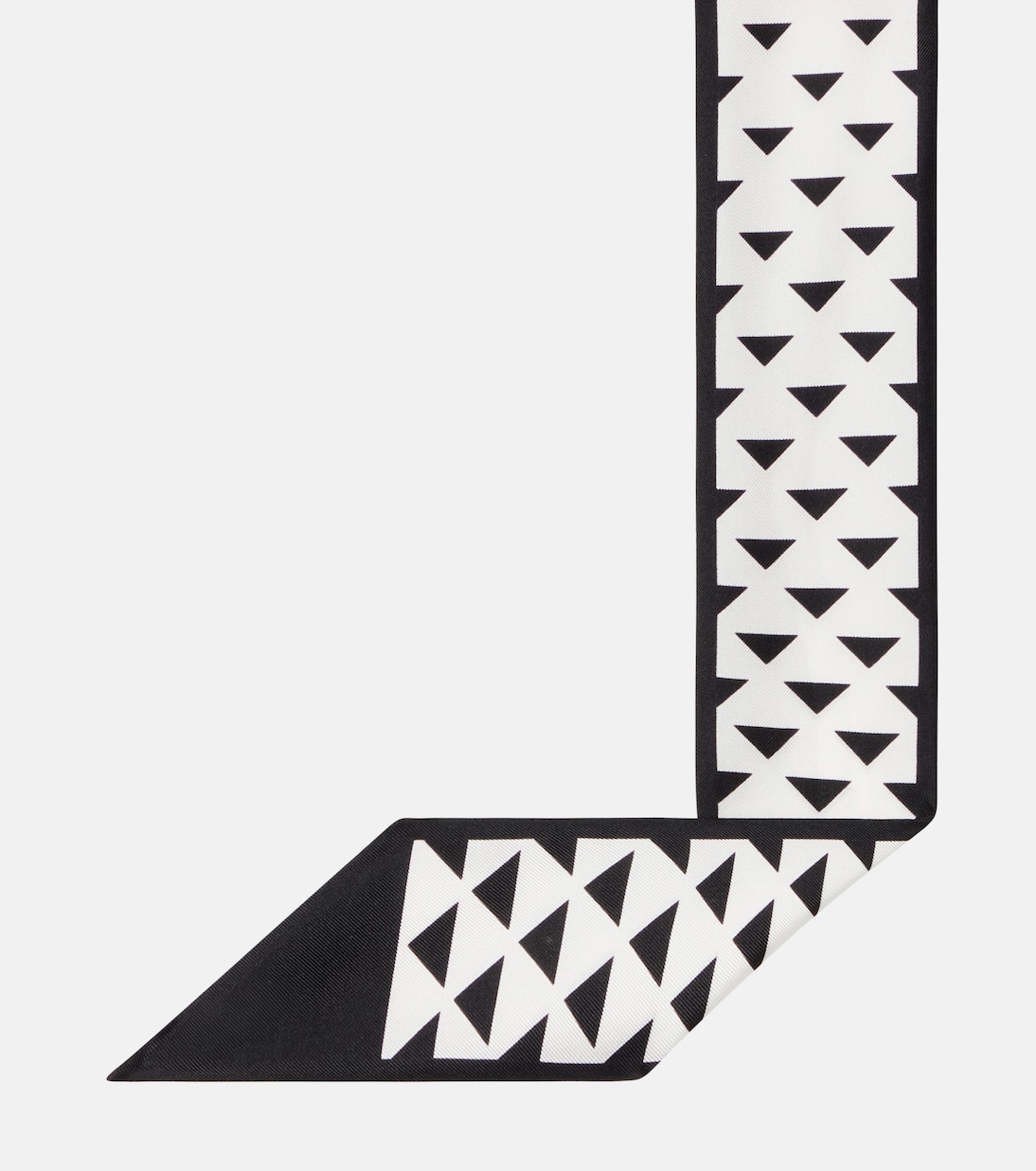 Tuch aus Seiden-Twill | Prada