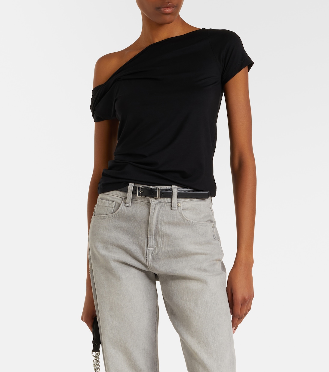 One-shoulder T-shirt | 7 For All Mankind