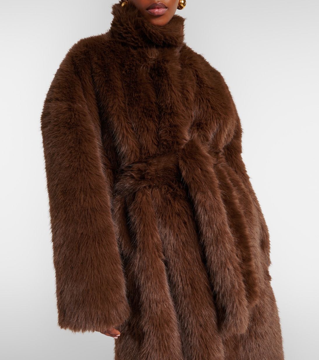 Ravello wrap coat | The Frankie Shop