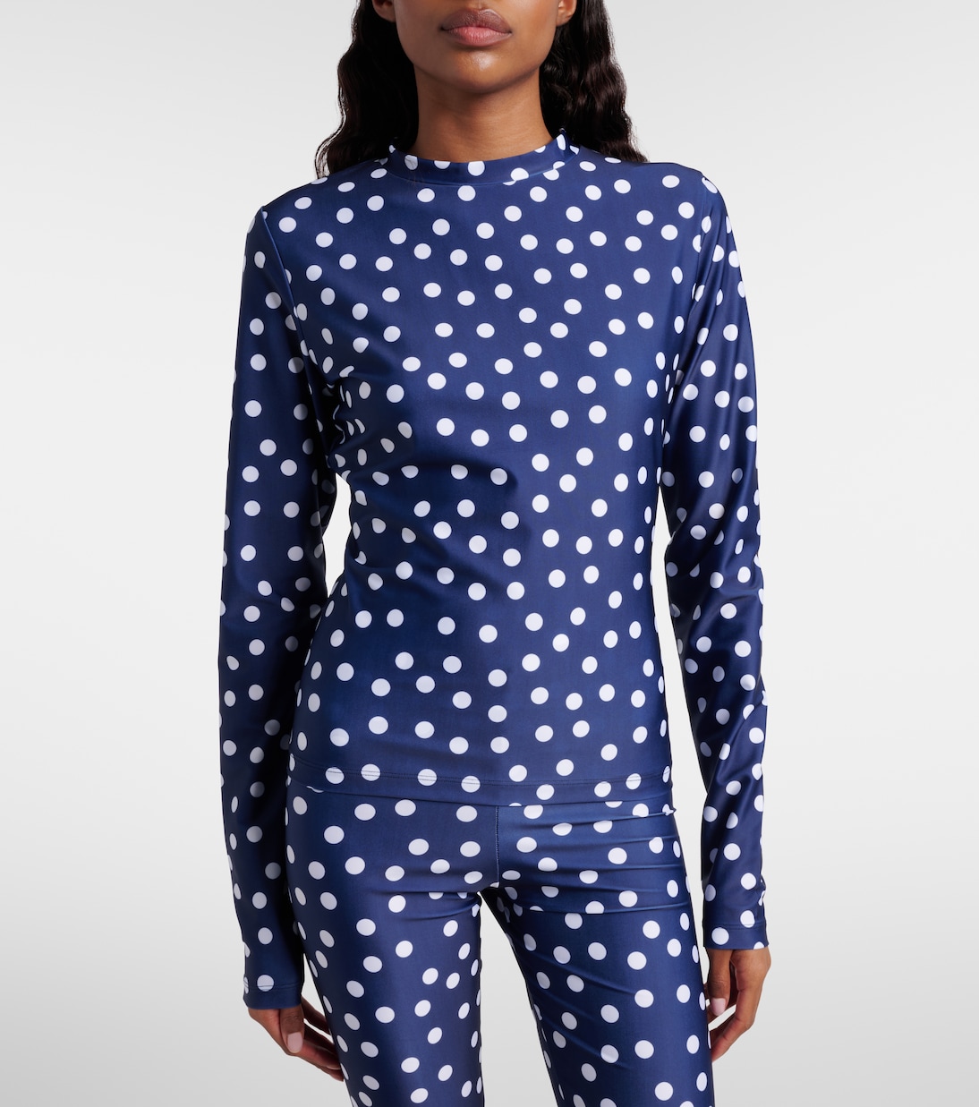 Polka-dot jersey top | Jean Paul Gaultier