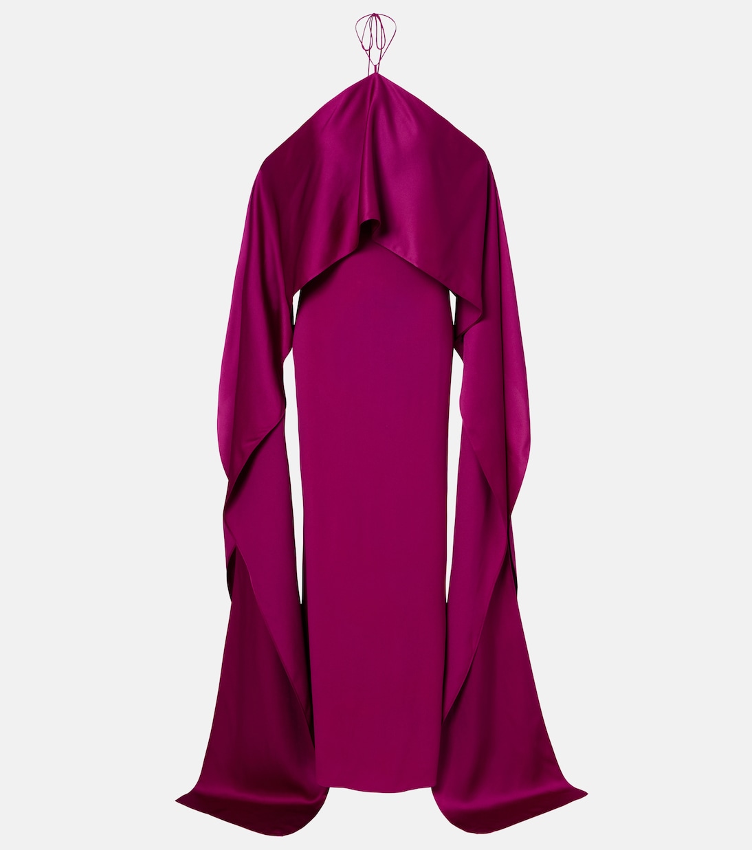 Robe longue Nan en crêpe  | Taller Marmo