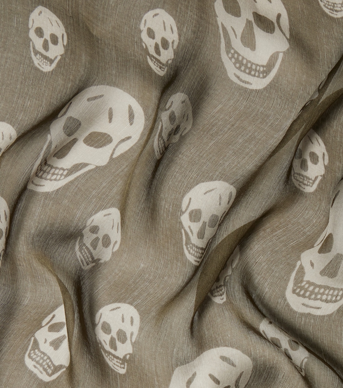 Printed silk scarf | McQueen