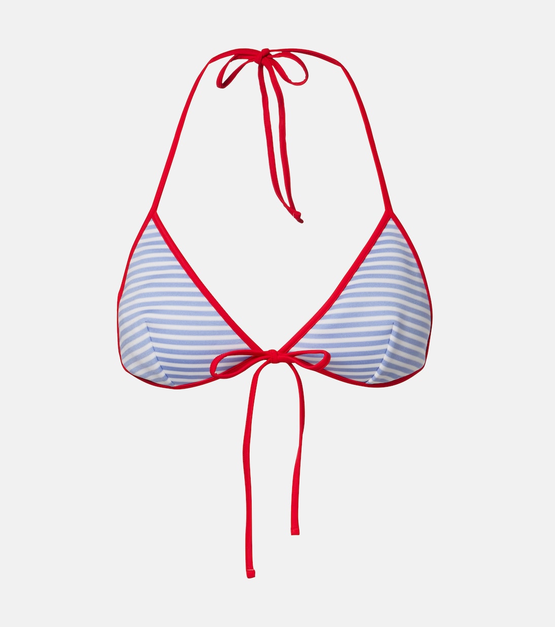 Striped bikini top | Prada