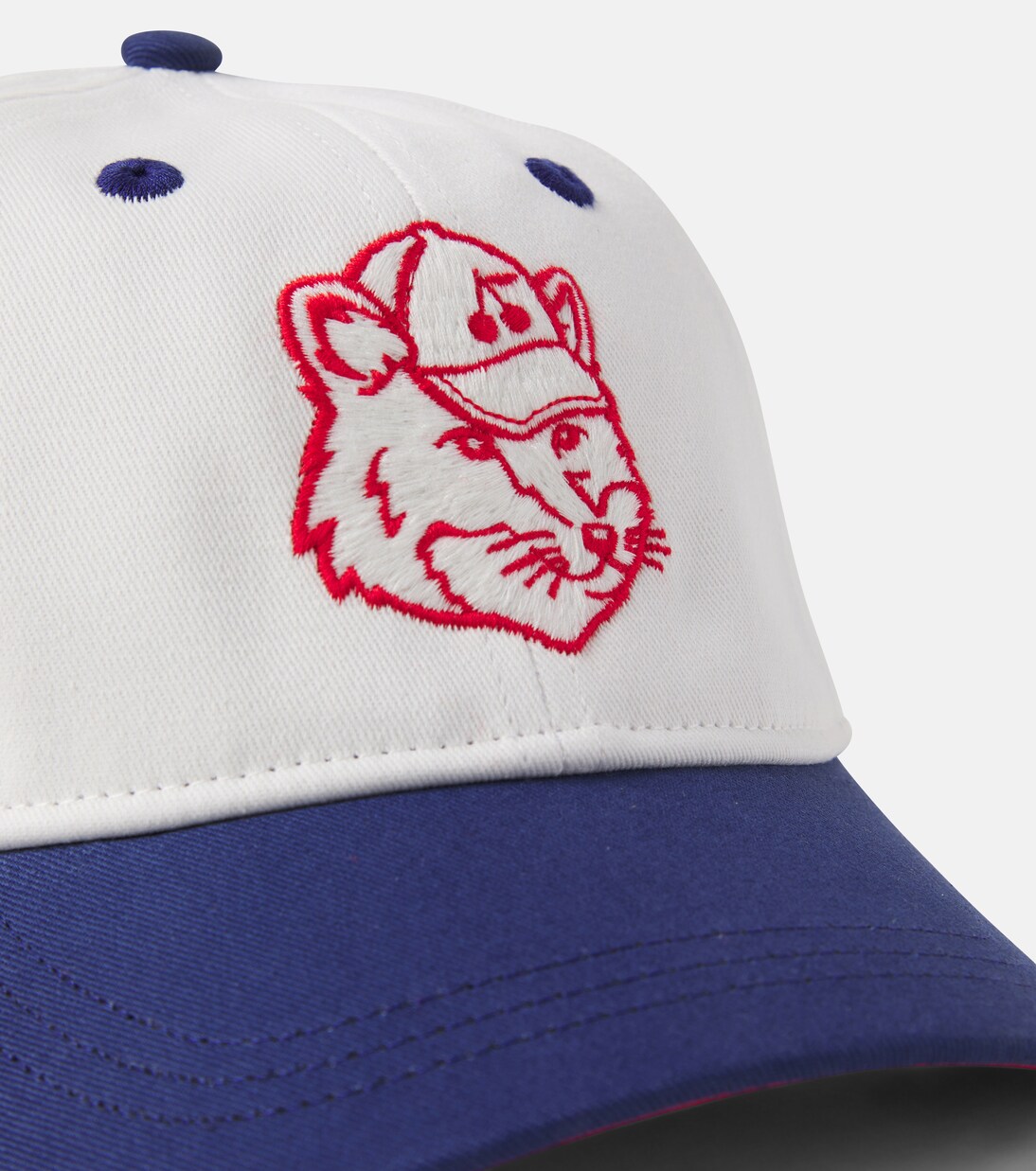 x Kitsuné Arnold cotton baseball cap | Bonpoint