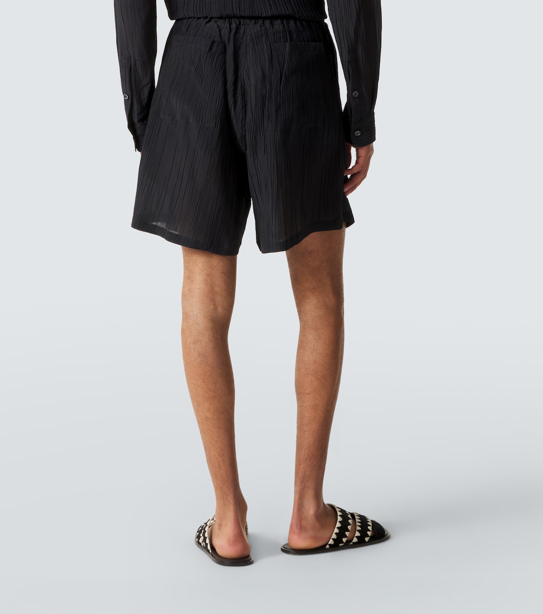 Julian linen and cotton shorts | Umit Benan