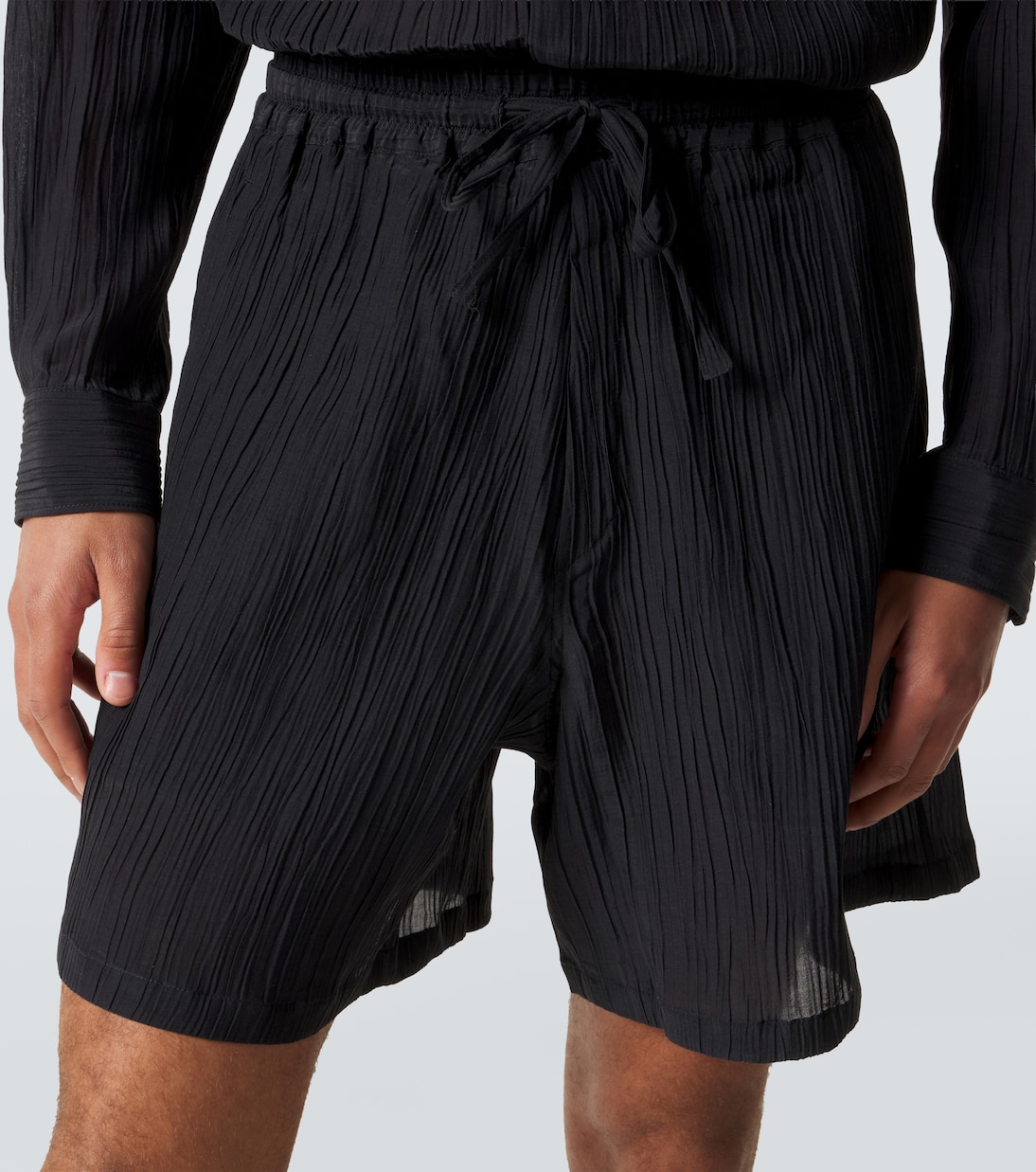 Julian linen and cotton shorts | Umit Benan