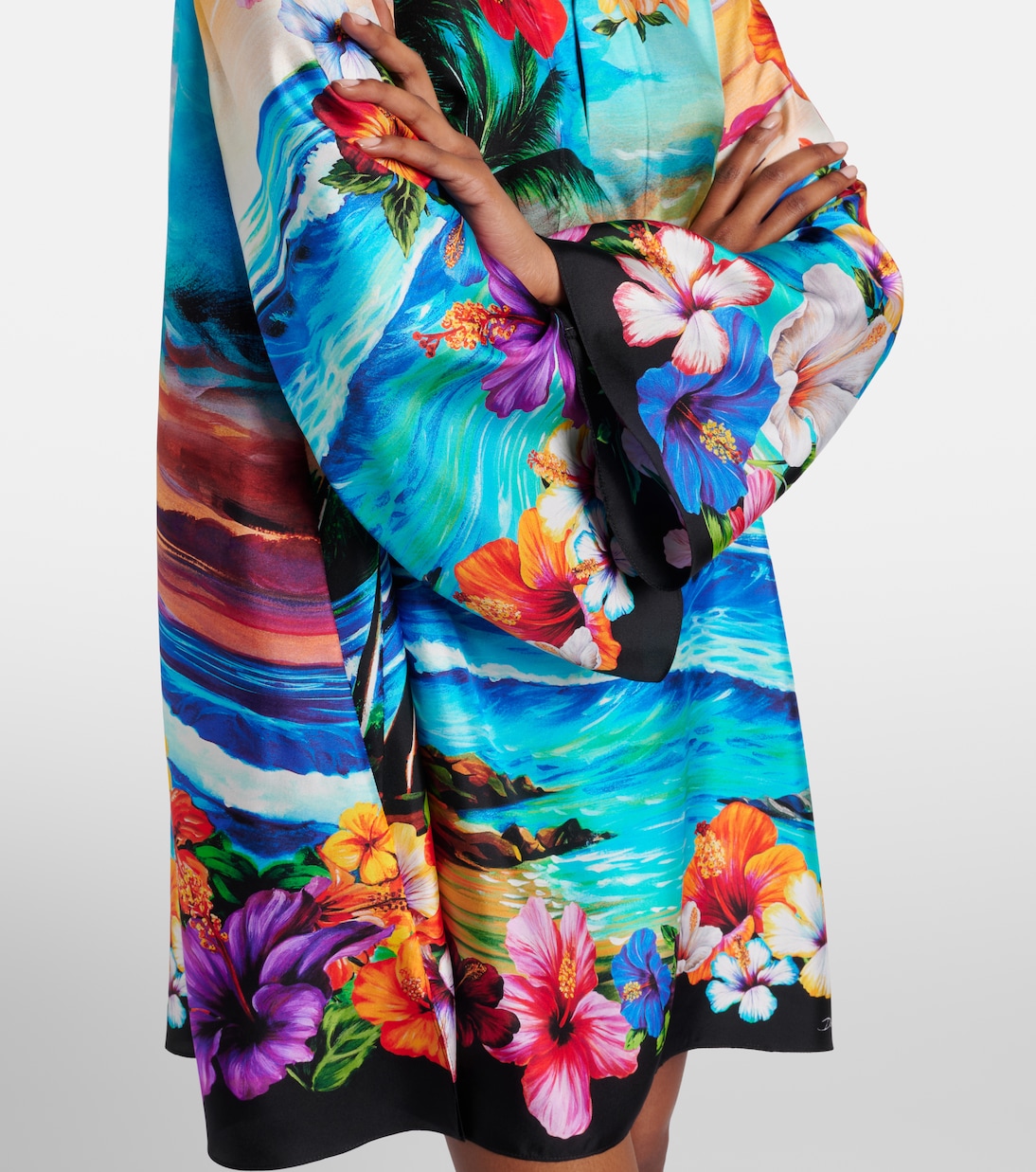 Kaftan aus Seide | Dolce&Gabbana