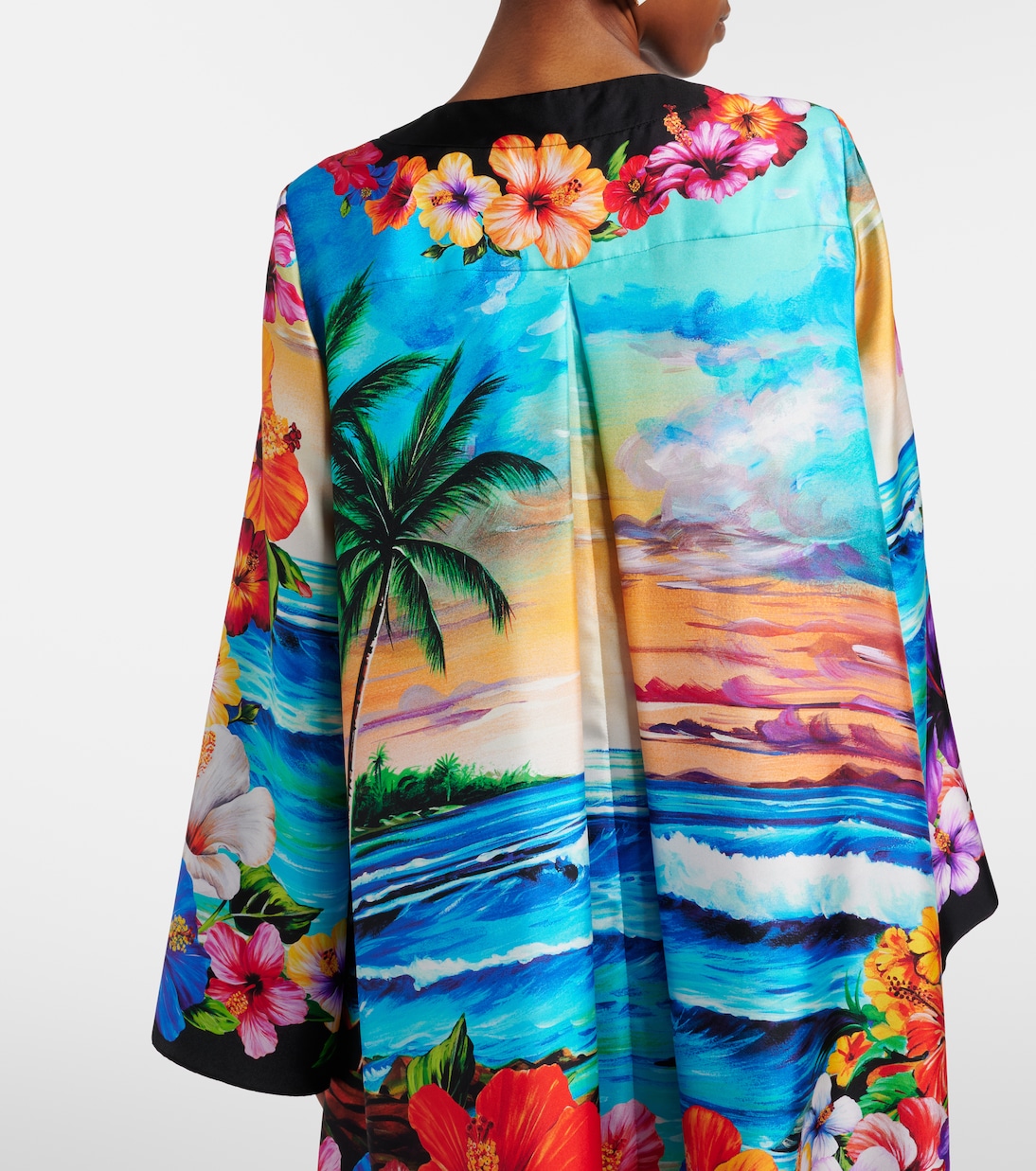 Kaftan aus Seide | Dolce&Gabbana