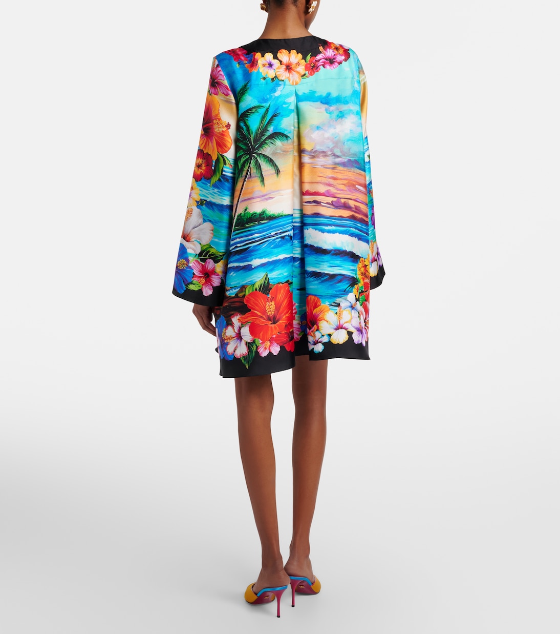Kaftan aus Seide | Dolce&Gabbana