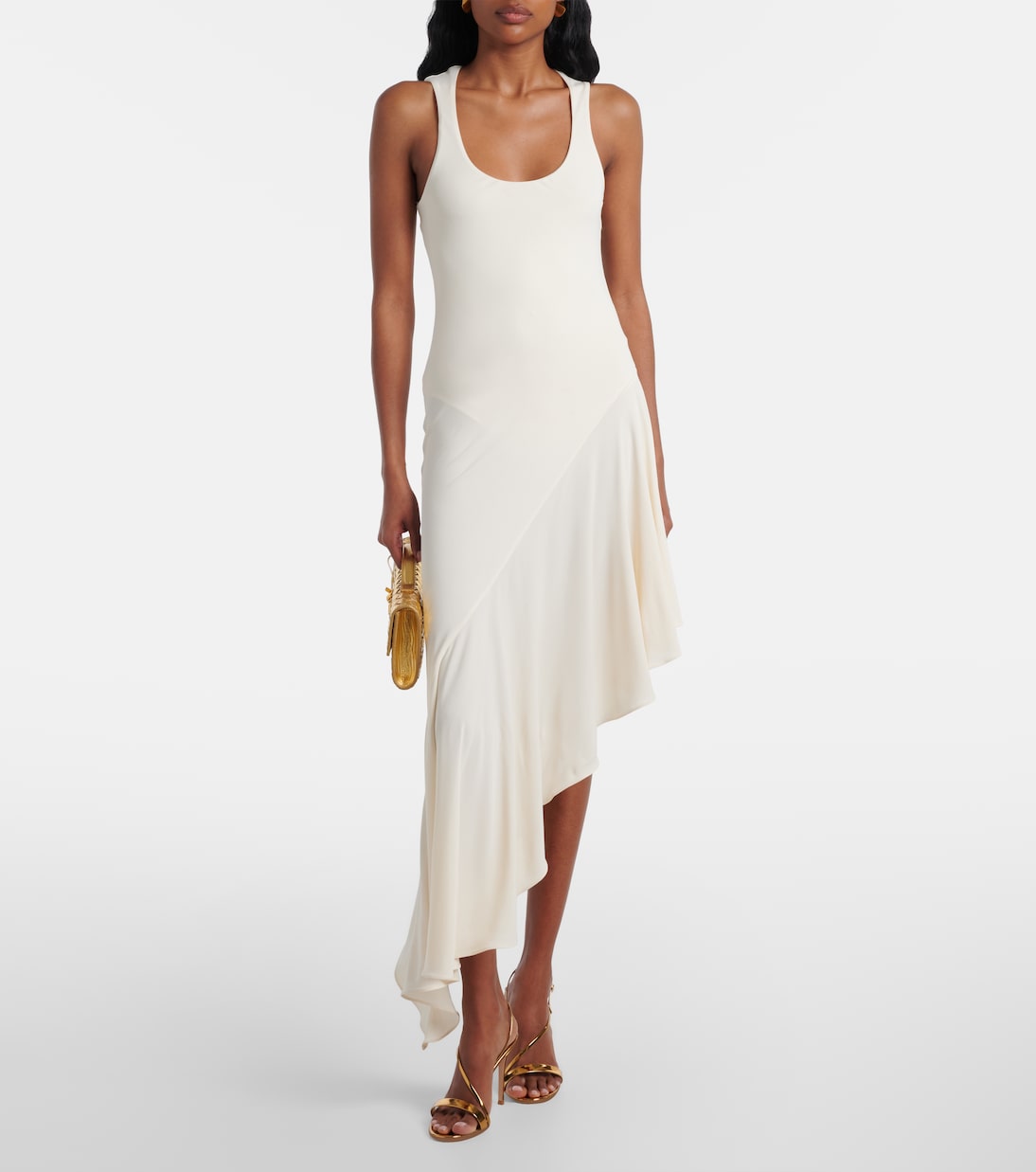 Sandalias de piel metalizada | Gianvito Rossi