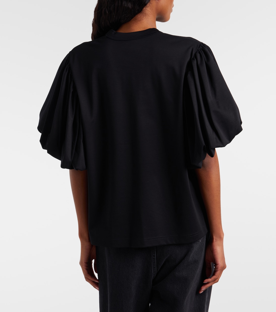 T-Shirt aus Baumwoll-Jersey | Noir Kei Ninomiya