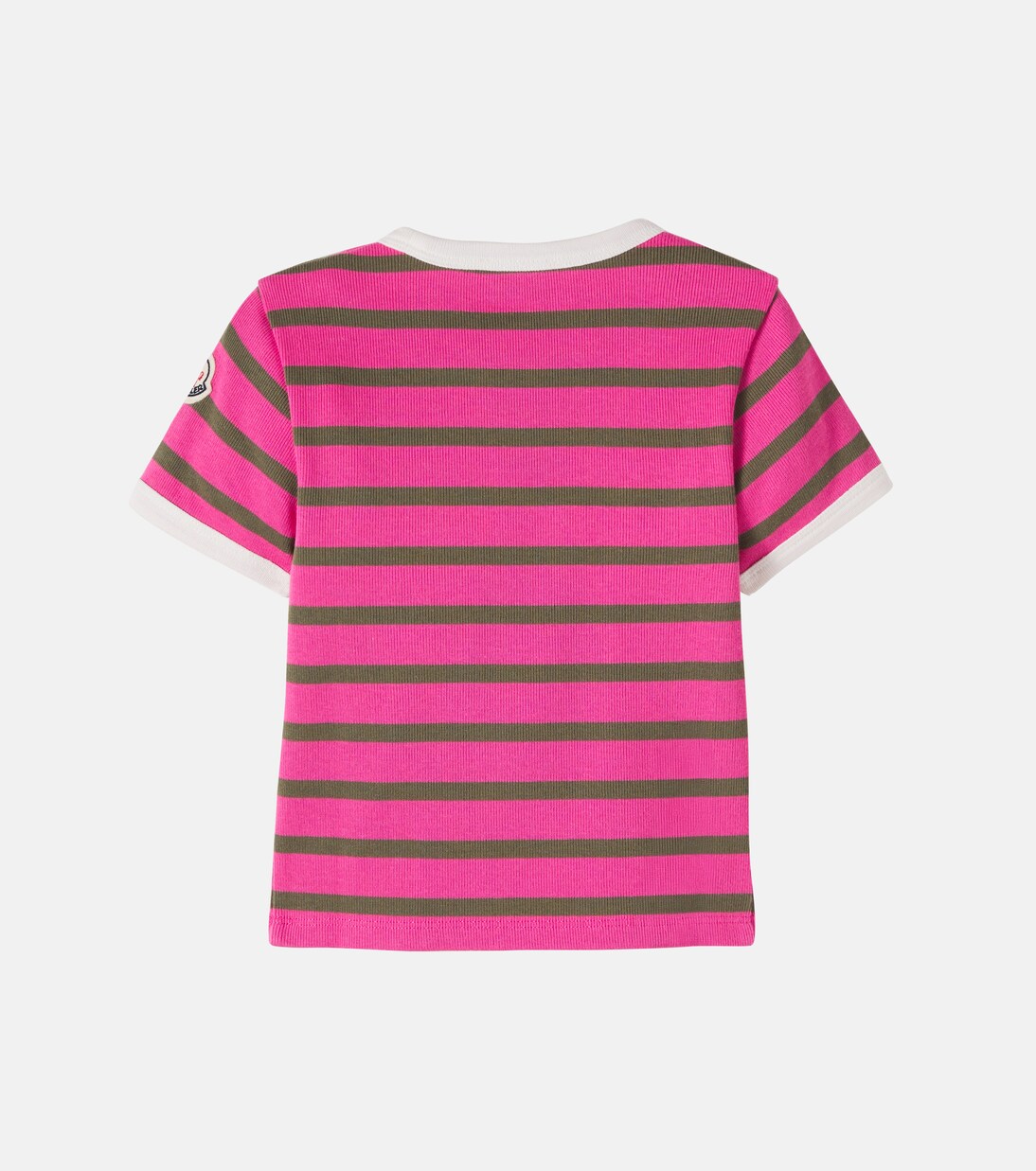 Striped cotton T-shirt | Moncler Enfant
