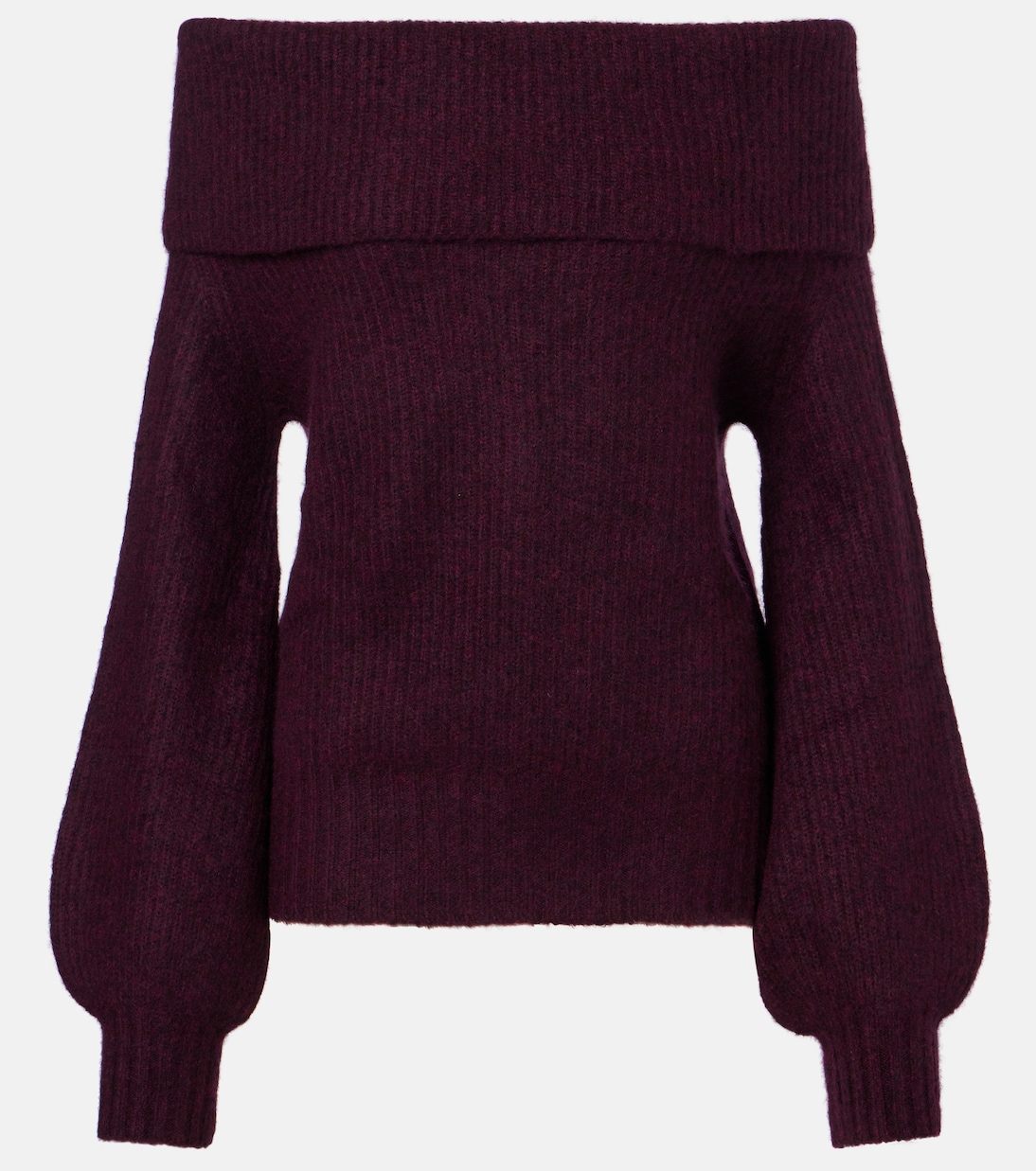 Off-Shoulder-Pullover aus Kaschmir und Seide | Jardin des Orangers