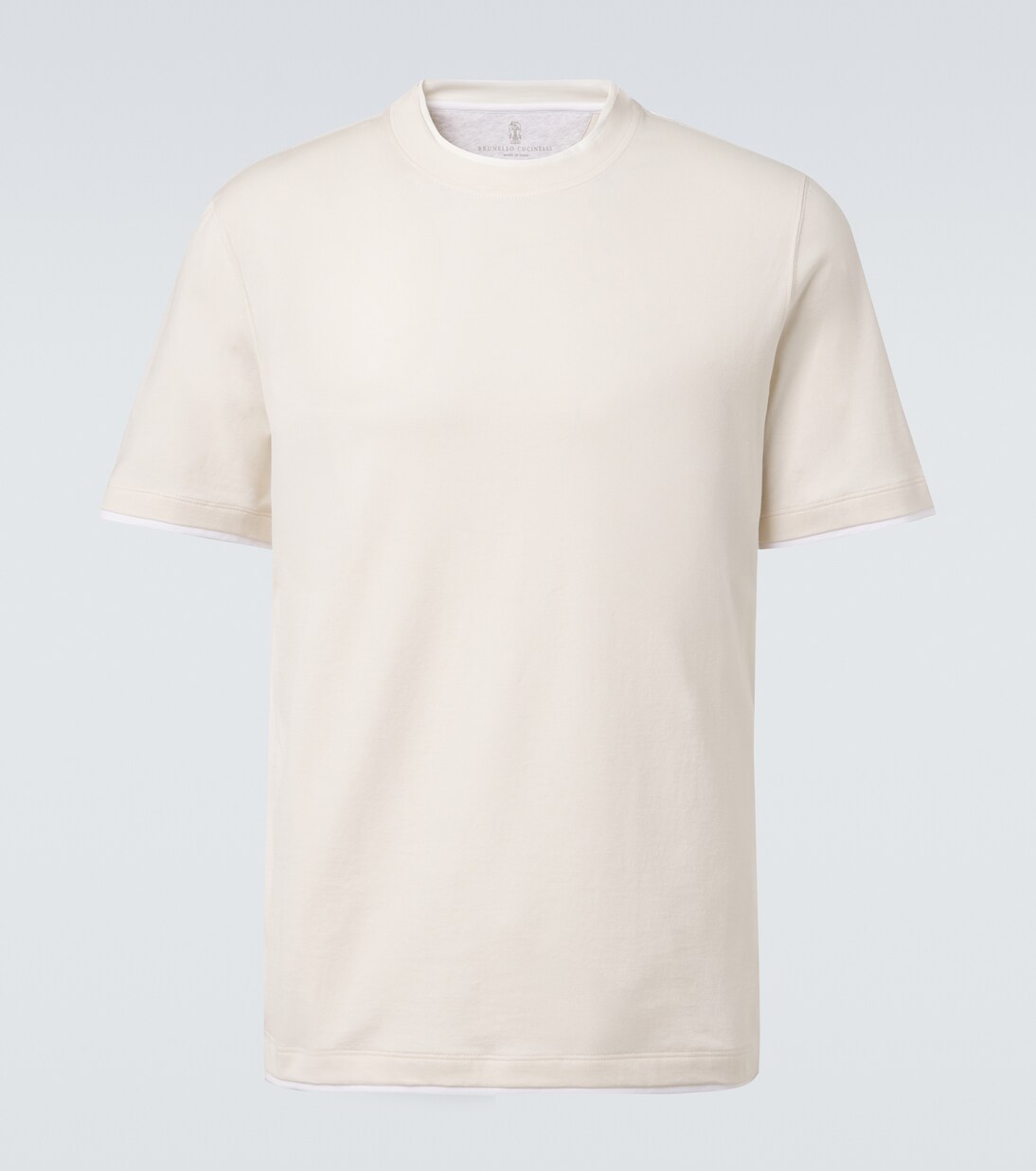 Camiseta de jersey de algodón | Brunello Cucinelli