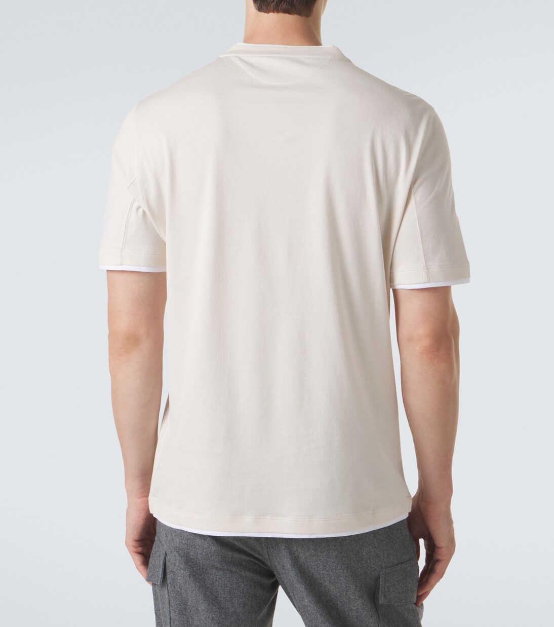Camiseta de jersey de algodón | Brunello Cucinelli