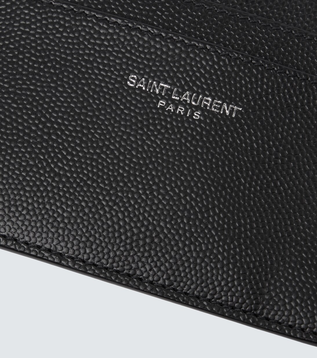 Leather card holder | Saint Laurent