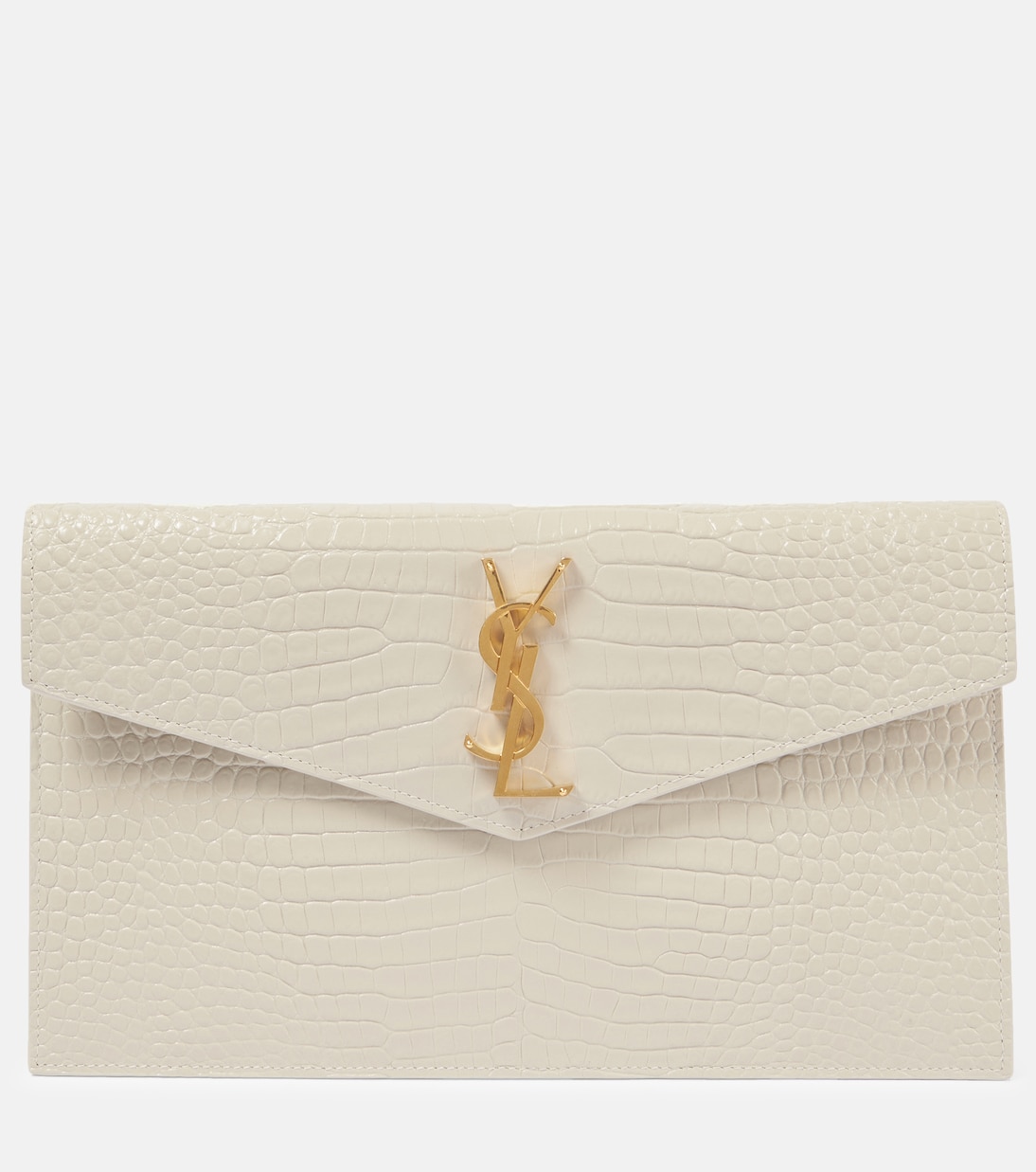 Clutch Uptown aus Leder | Saint Laurent