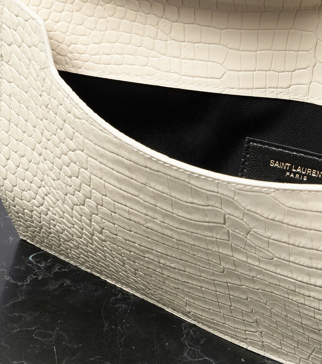 Clutch Uptown aus Leder | Saint Laurent