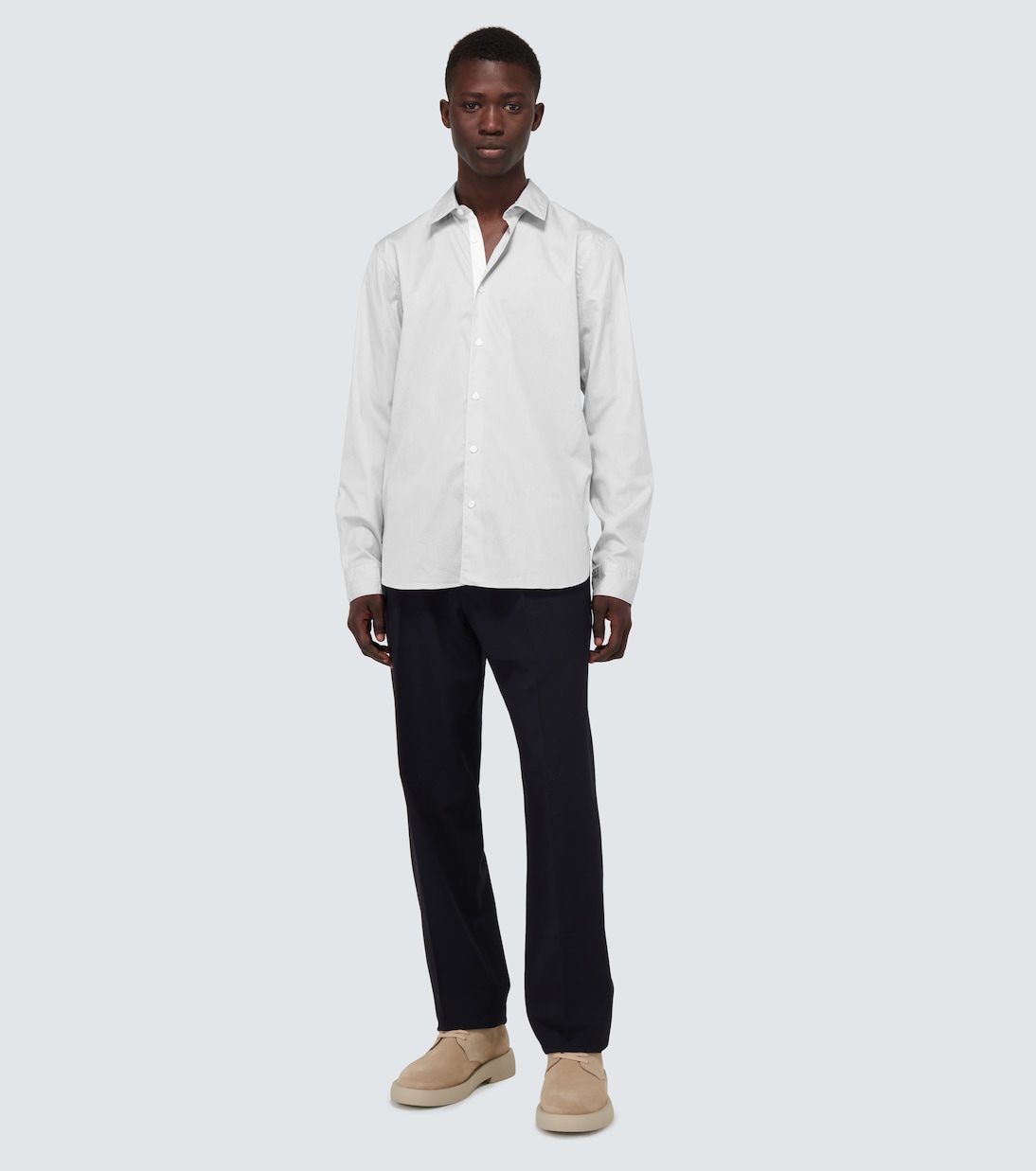 Giles striped cotton shirt | Orlebar Brown