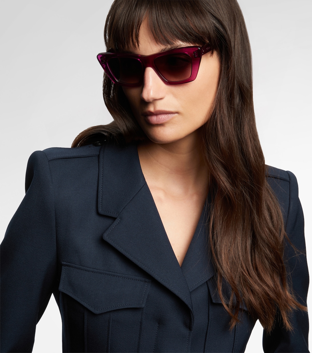 Cat-eye acetate sunglasses | Celine Eyewear