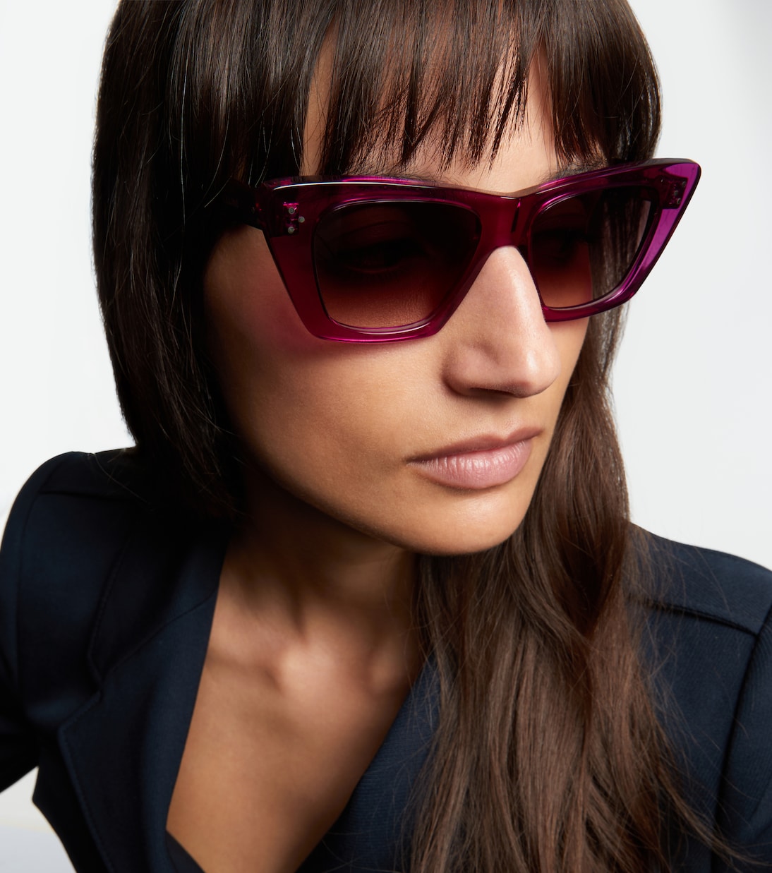 Cat-eye acetate sunglasses | Celine Eyewear