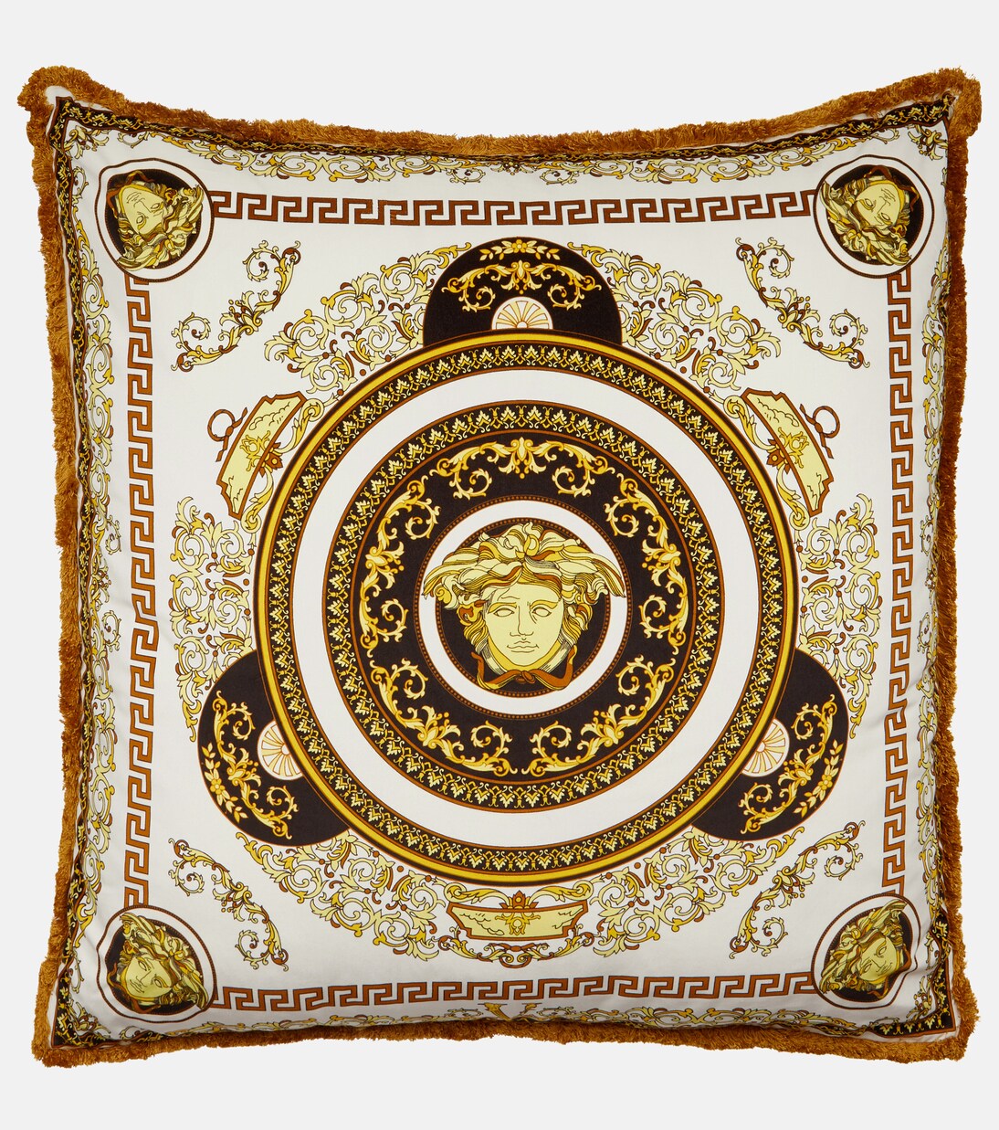 Medusa cotton cushion | Versace Home