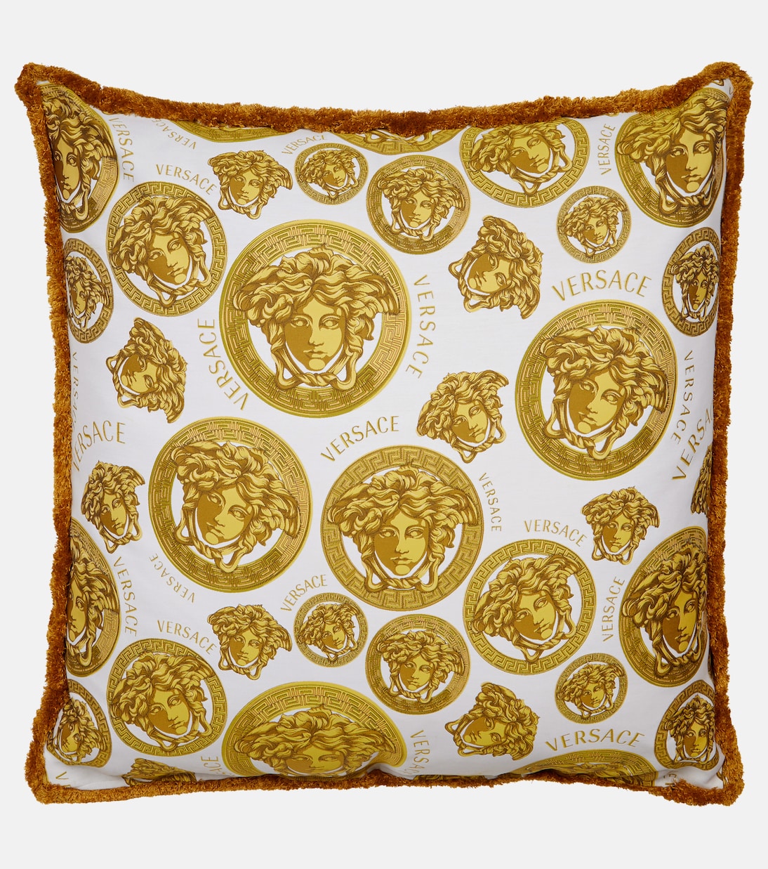 Medusa cotton cushion | Versace Home