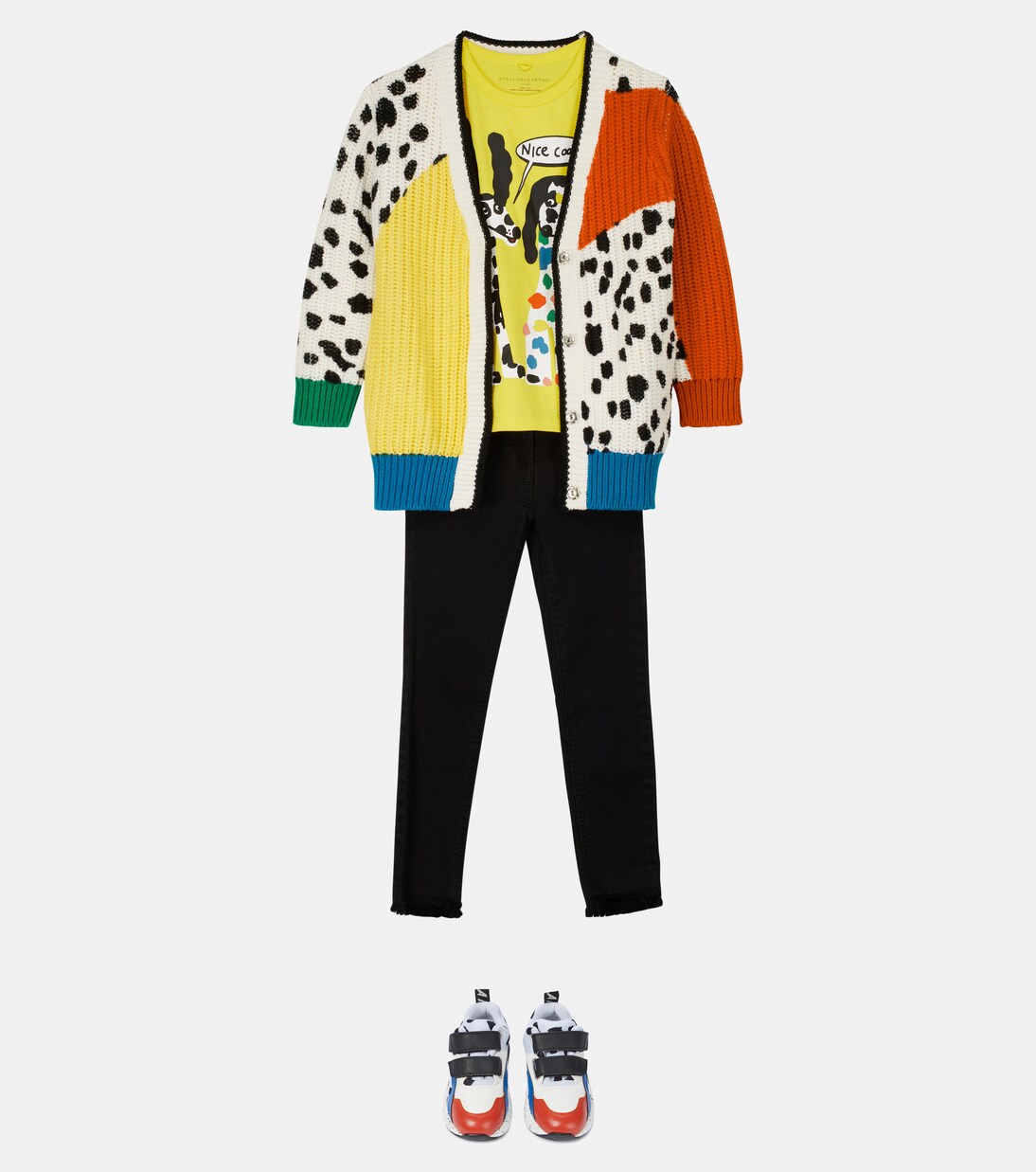 Cotton and wool cardigan | Stella McCartney Kids