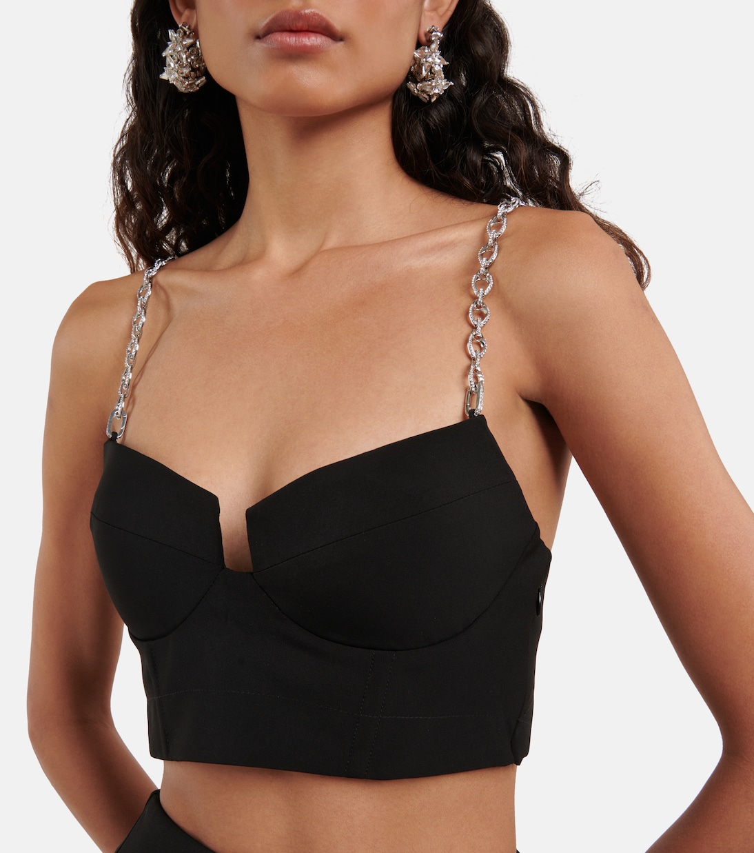 Verziertes Cropped-Top Trina | Simkhai