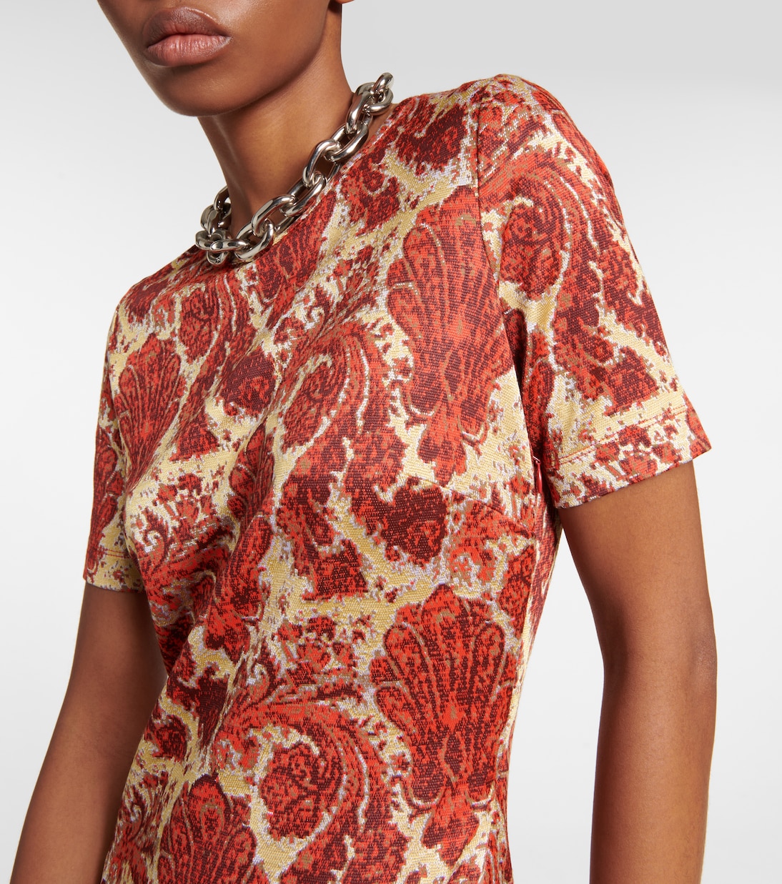 Bedrucktes Maxikleid | Rabanne