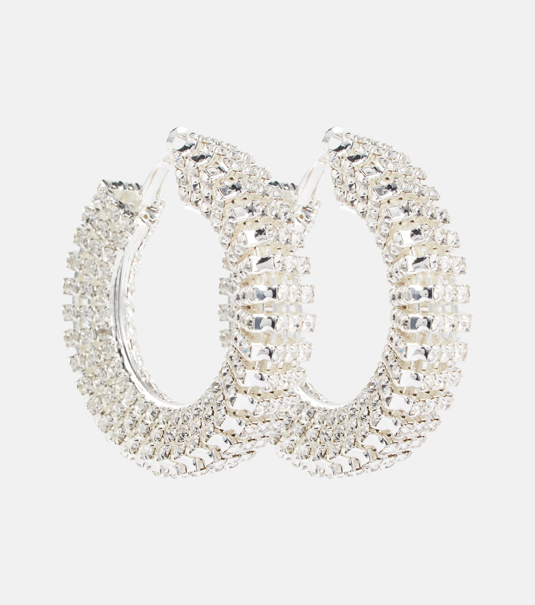 Pendientes de aro con cristales | Magda Butrym