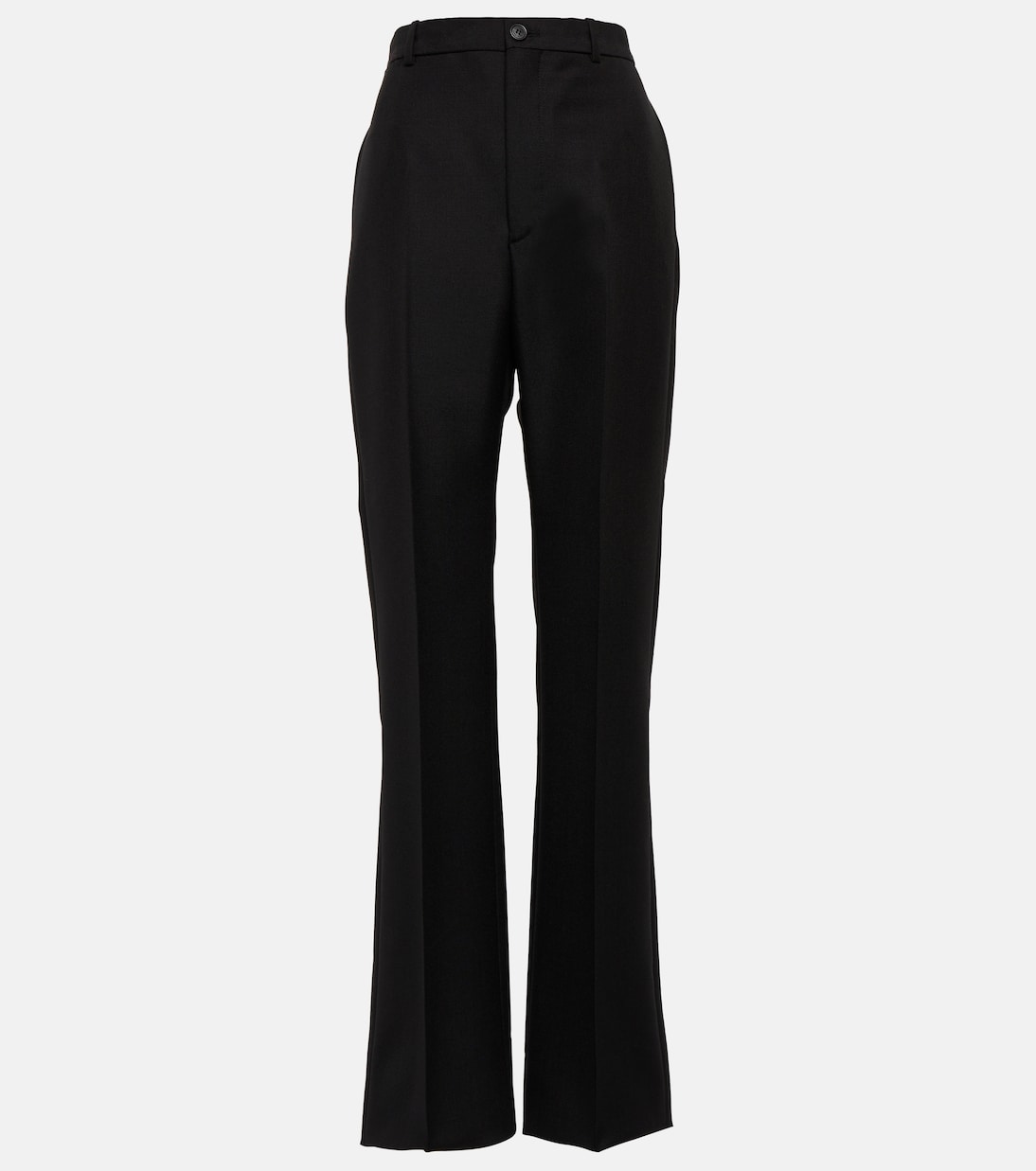 High-rise virgin wool pants | Balenciaga