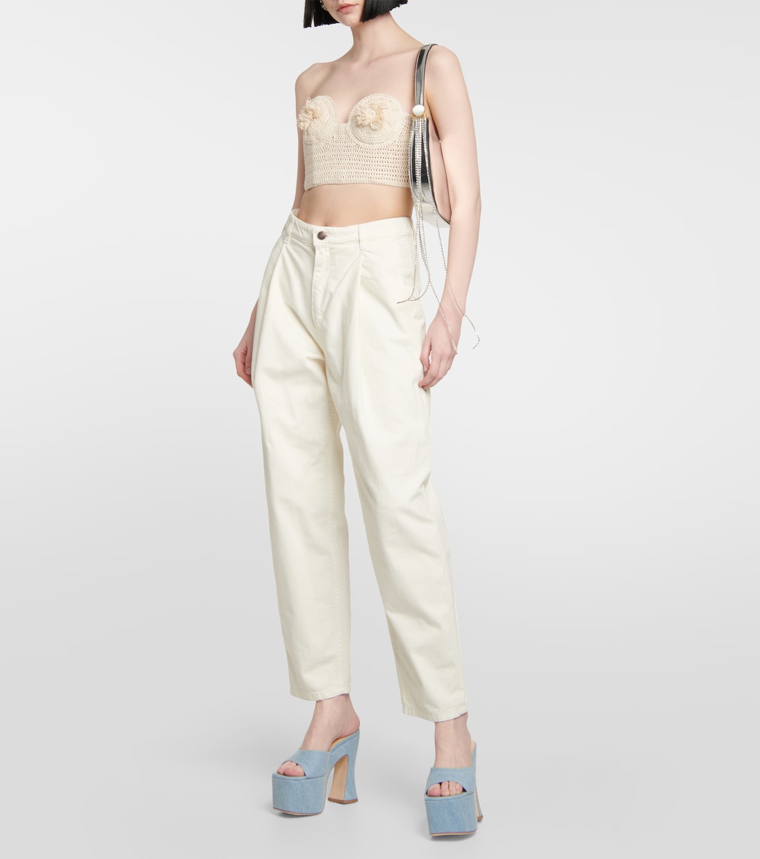 Denim platform mules | Magda Butrym