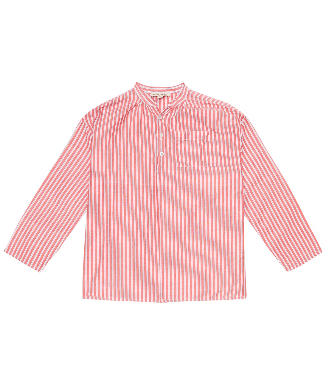 Adonis cotton shirt | Caramel