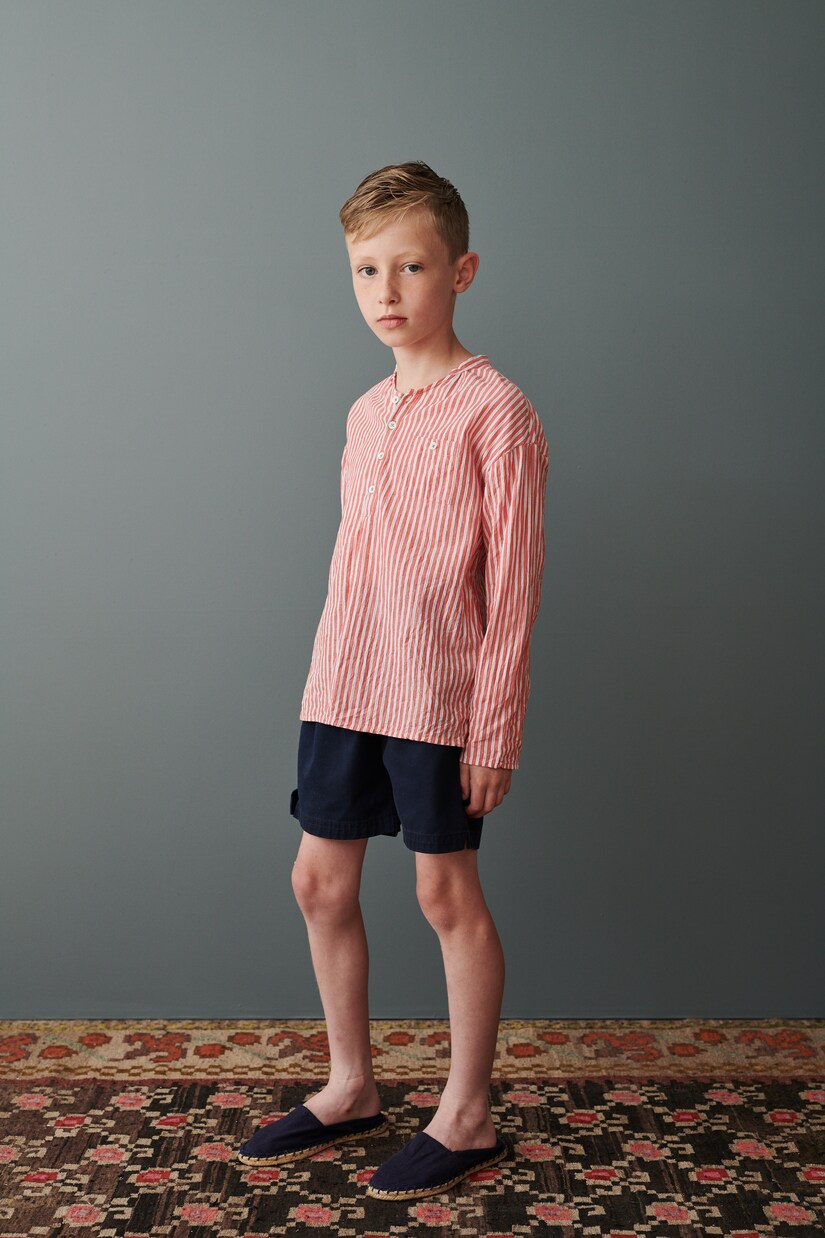 Adonis cotton shirt | Caramel