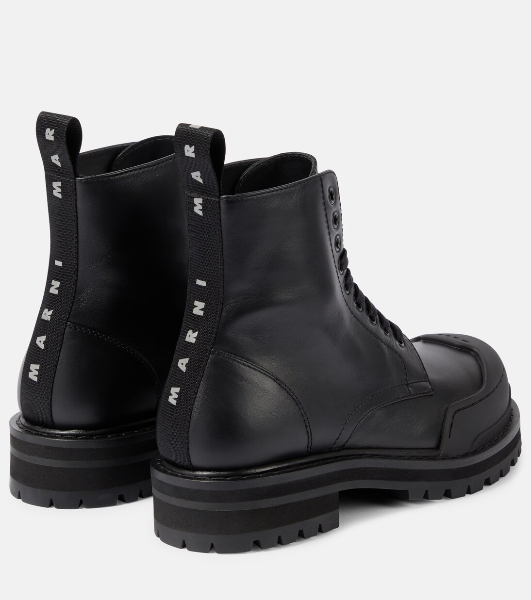 Dada leather combat boots | Marni