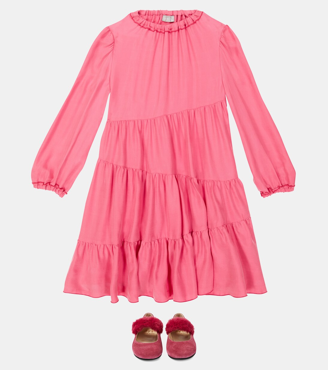 Tiered dress | Il Gufo