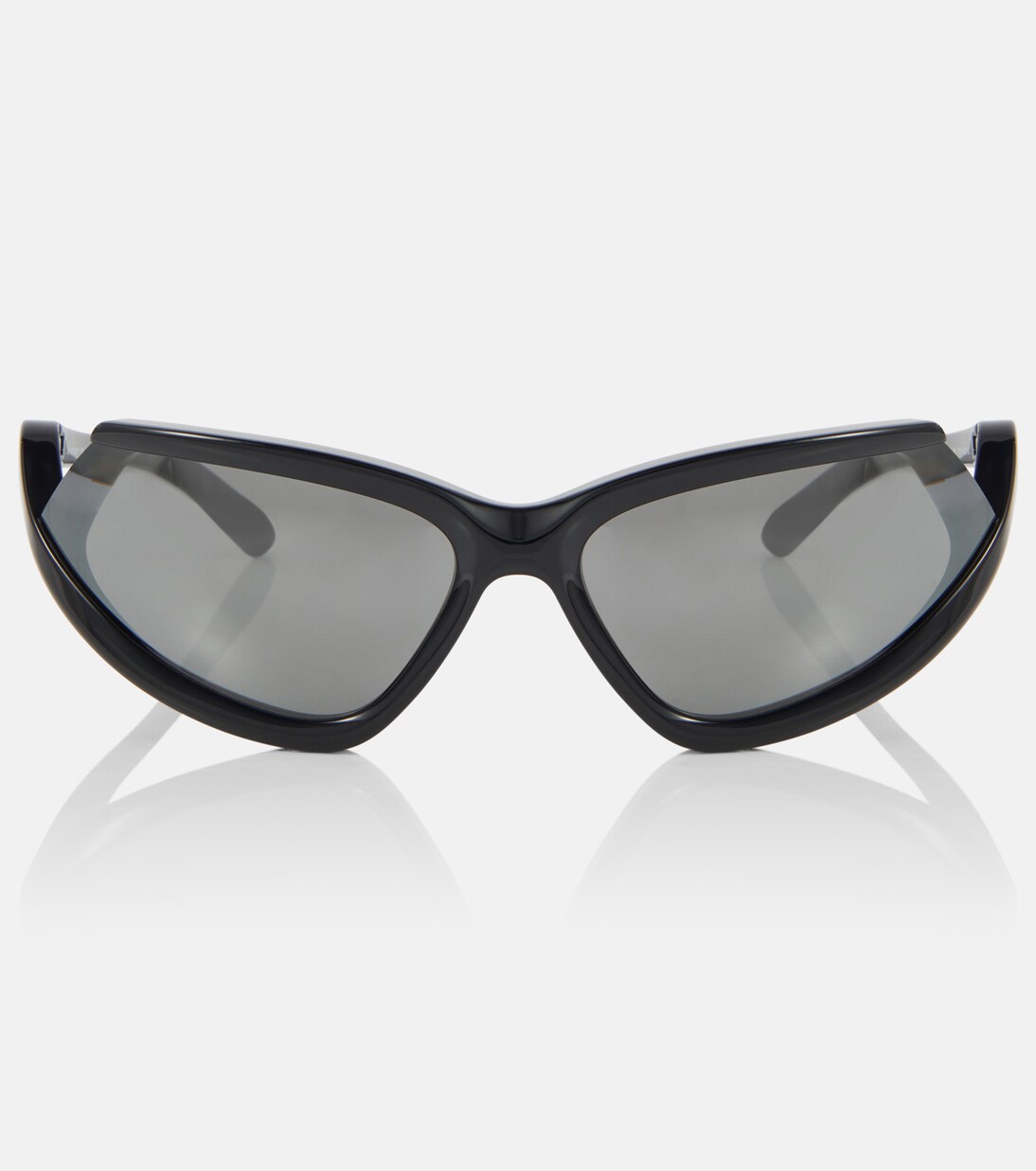 Ovale Sonnenbrille Side Xpander | Balenciaga