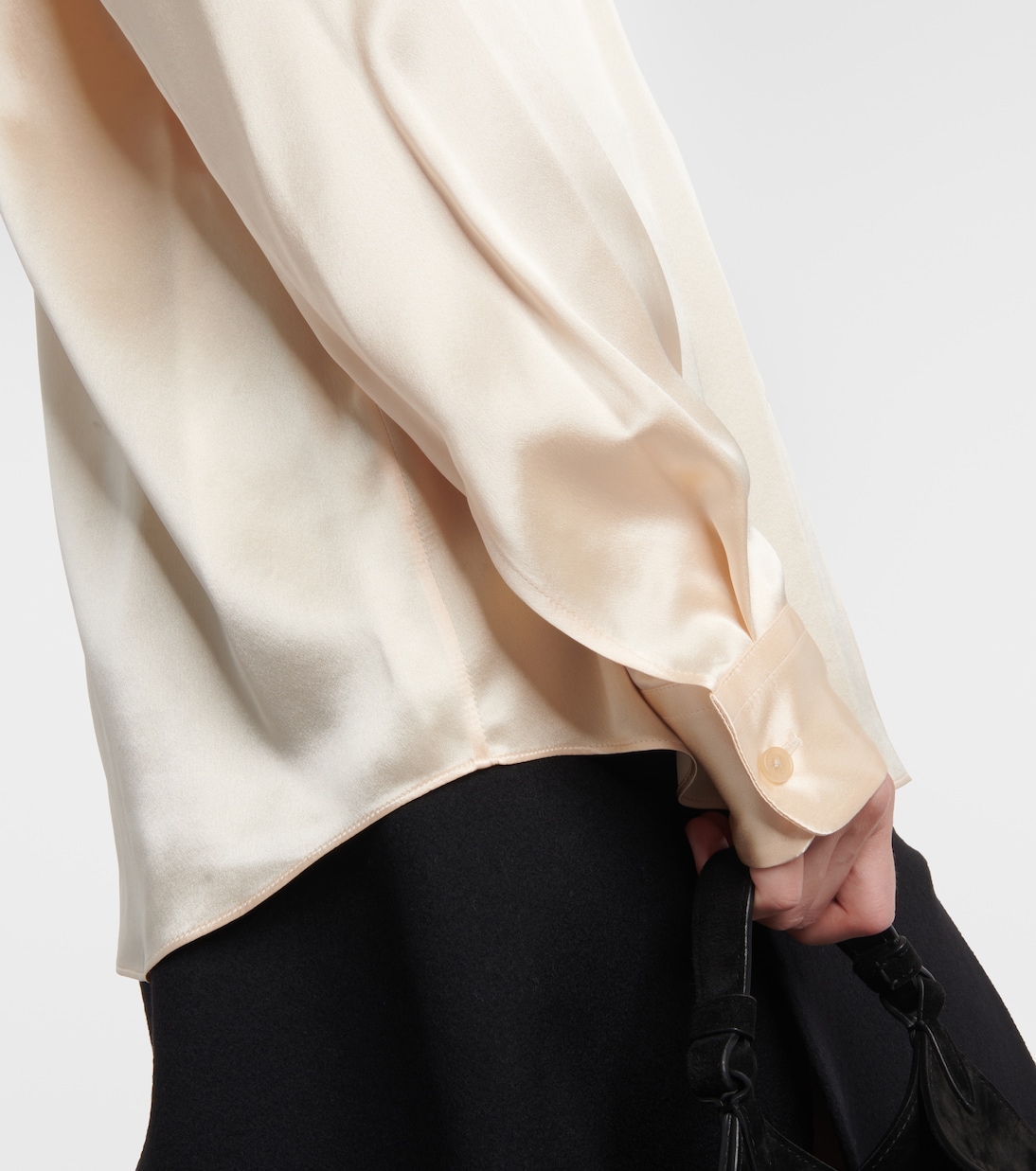 Hemd Argo aus Seiden-Charmeuse | Khaite