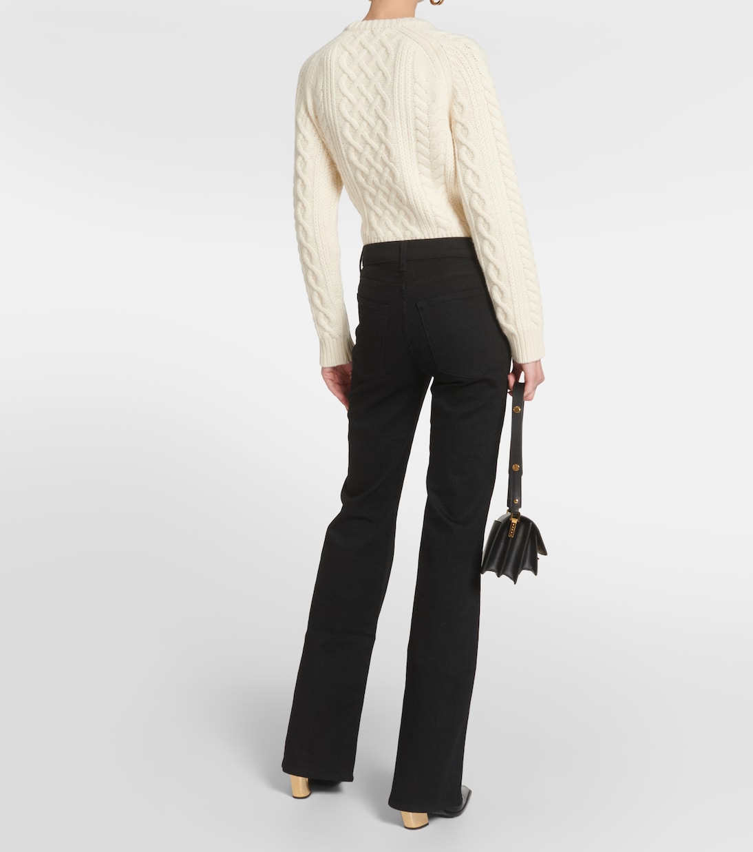 Celia high-rise bootcut jeans | Nili Lotan