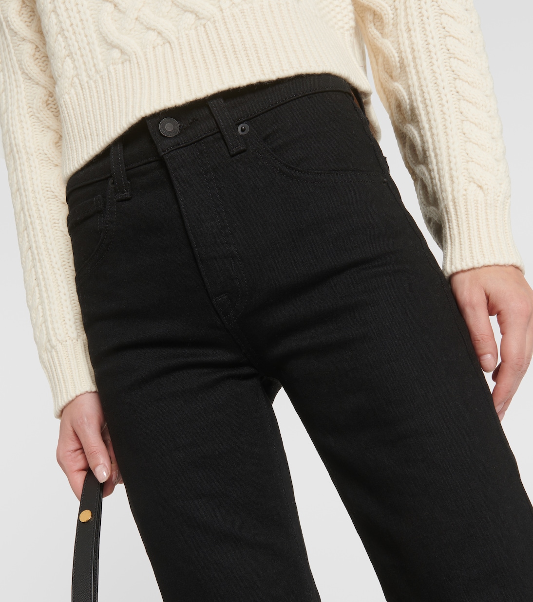 Celia high-rise bootcut jeans | Nili Lotan